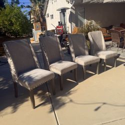 Fabric Dining Chairs 