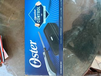 Oster Electric Carving Knife with Fork & Storage Case – Like New