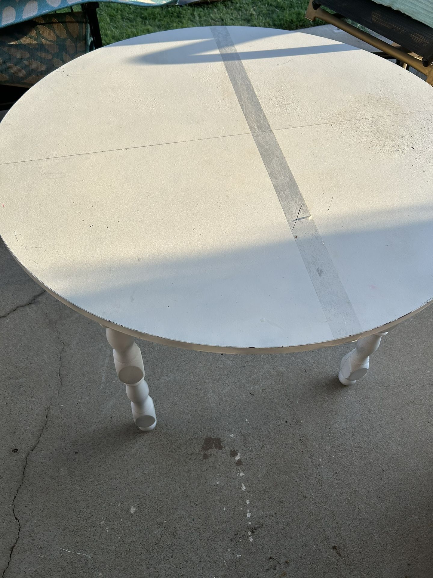 Wooden White Dining Table
