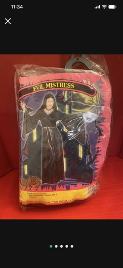 California Costume Woman Halloween Evil Mistress Sz S-XL