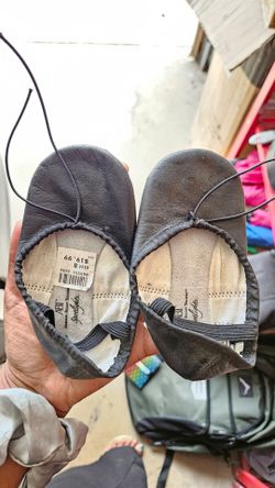 Black ballet shoes