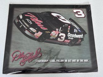 Vintage 1999 Dale Earnhardt #3 Goodwrench NASCAR Poster (new in original packaging)