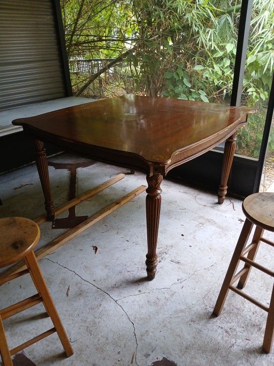 Wood table