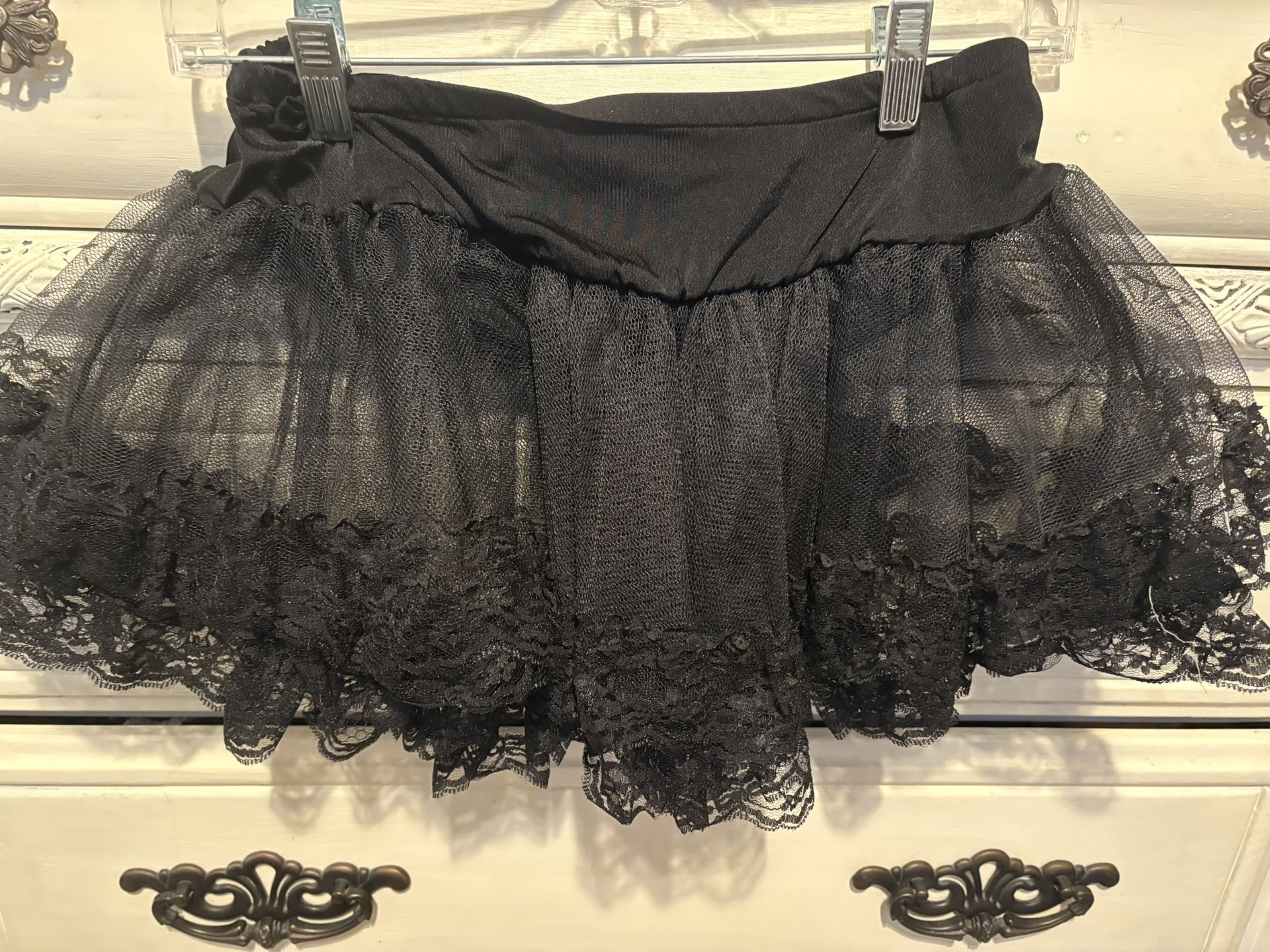 Halloween Black Tutu Under Skirt