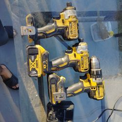 DeWalt 2 Impacts 1 Drill 