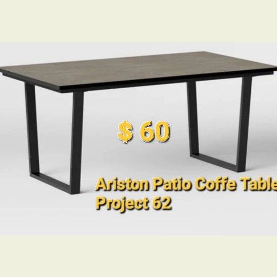 Brand New Project 62 Aristonpatio Coffee Table