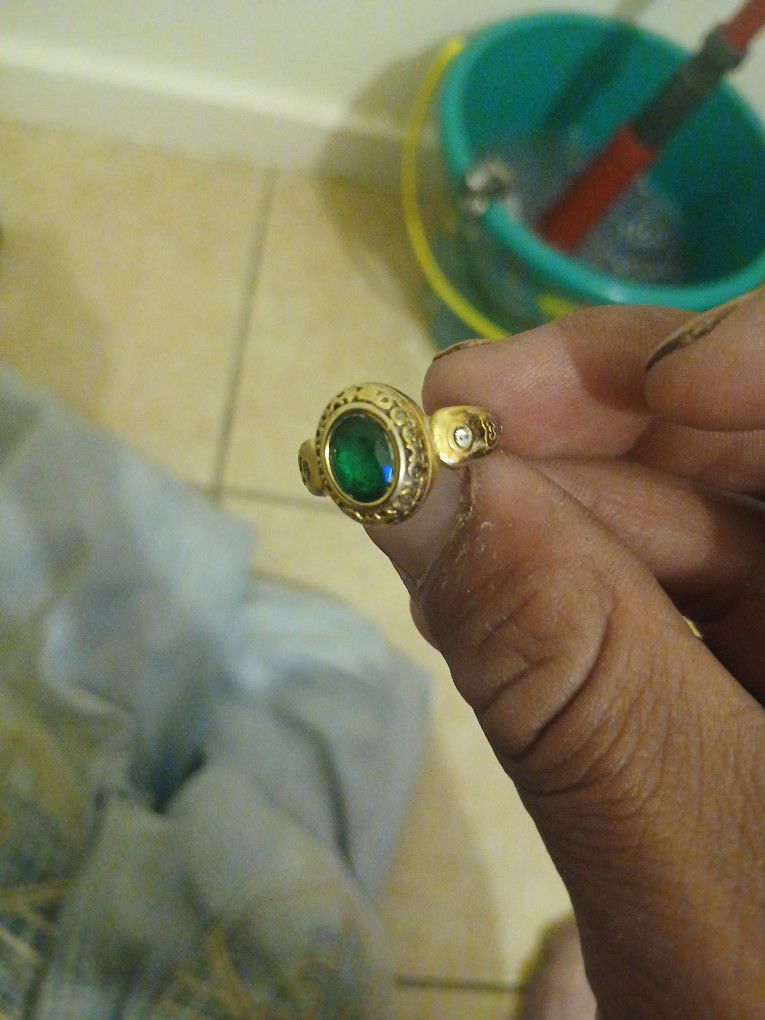 Gold Woman Class Ring Real Nice For Sale