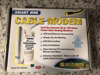 Smart One Cable Modem - Model CMX300