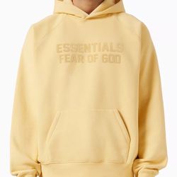 FEAR OF GOD ESSENTIALS HOODIE SIZE MEDIUM 