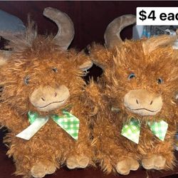 Mini long horn plush