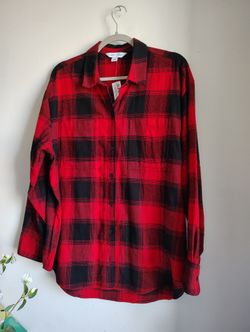 Old Navy women's flannel  Shirt size L