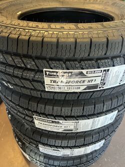 245/75r17 new Firestone tires load E 245/75r17 Llantas nuevas de carga