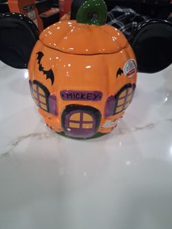 Mickey cookie jar