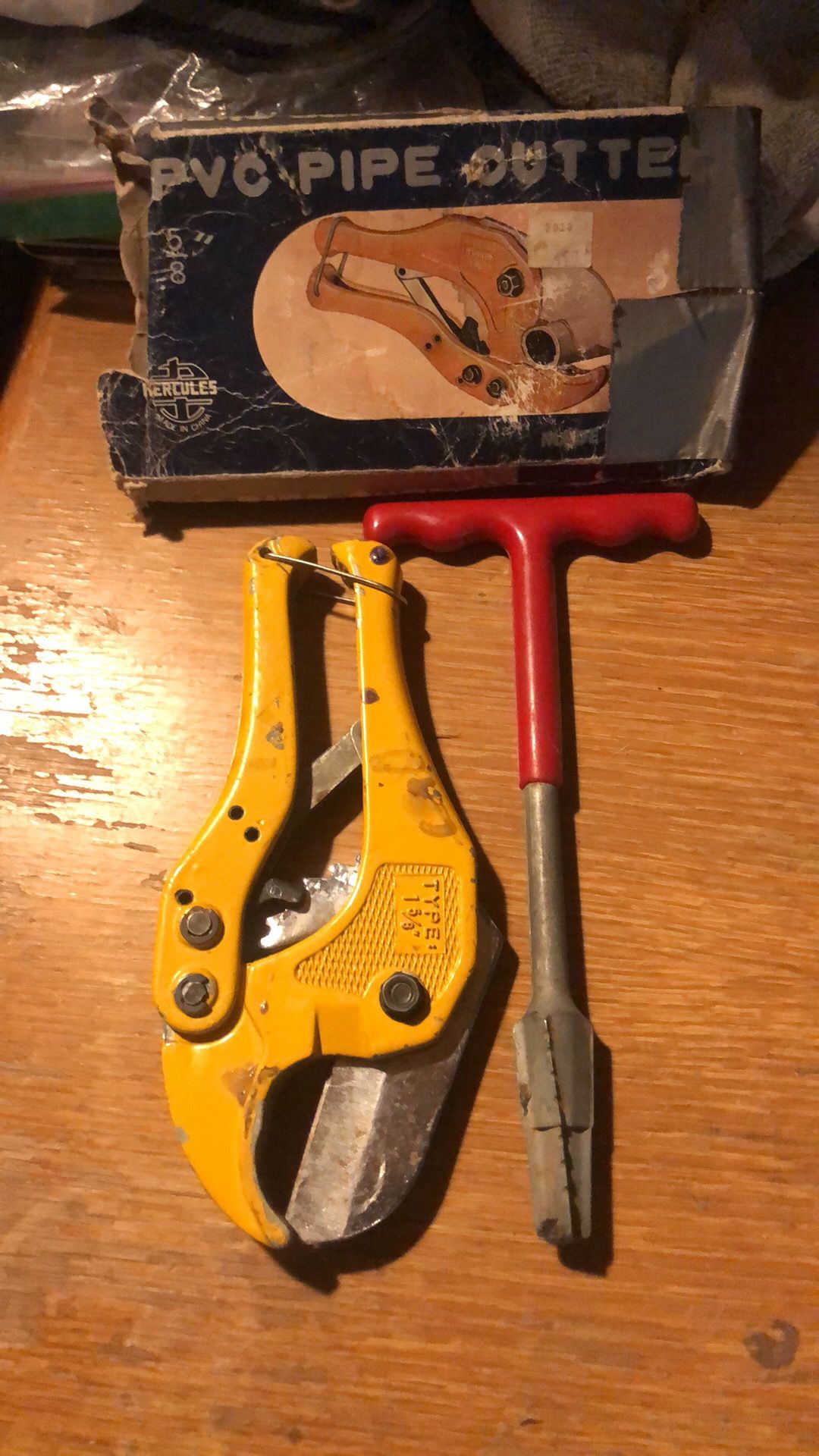 PVC CUTTER/ JOINT EXPANSION TOOLS