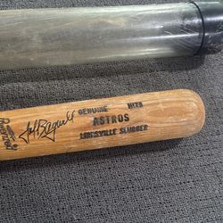 Official Astros team MLB signed Jeff Bagwell Bat w/certification