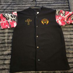 Vintage WCW Rey Mysterio USA Made Jersey 1999 Medium 