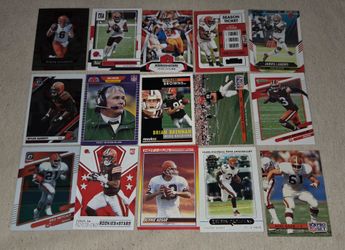 Lot of 15 Cleveland Browns NFL Football Cards