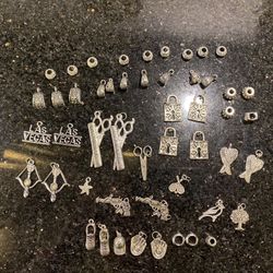 Bracelets or Necklace Making Metal Charms 50 Pieces 