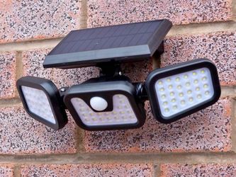 Brand New Solar Motion Sensor Lights - Energy Efficient Outdoor Lighting - Clearance Sale!
