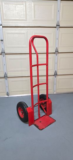 Heavy Duty Sack Truck 600lb with Pneumatic 13" Wheels