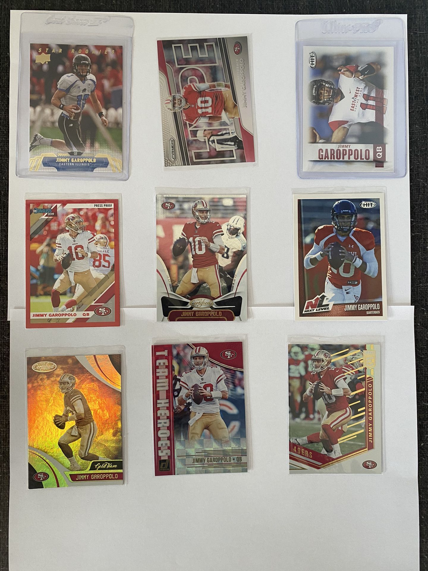 Lot Of Jimmy Garoppolo Cards