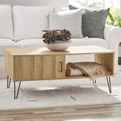 New Rectangle Coffee Table, Oak