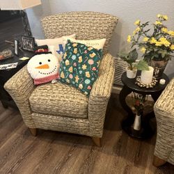 Two sitting chairs
