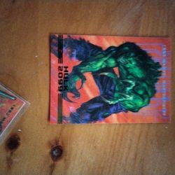 1993 Marvel Masterpiece Hulk 2099 Card Number