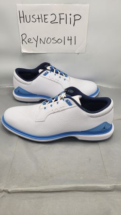 New Nike Air Jordan ADG 5 UNC Leather Golf Shoes Blue FQ6642-104 Men’s Size 11