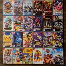 Nintendo Switch 1 Games (Read Description)