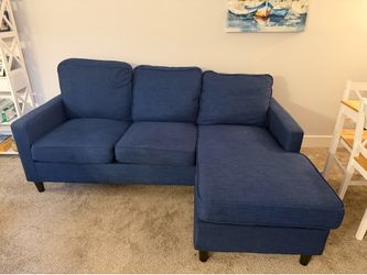 Blue Sectional Sofa