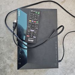 Sony dvd blu ray wifi player