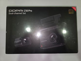 DDPAI Dash Cam Front and Rear 4K+1080P