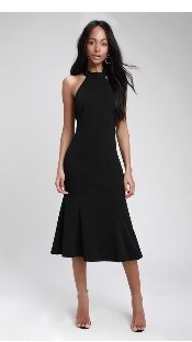 Size X-large halter mermaid dress $12 new