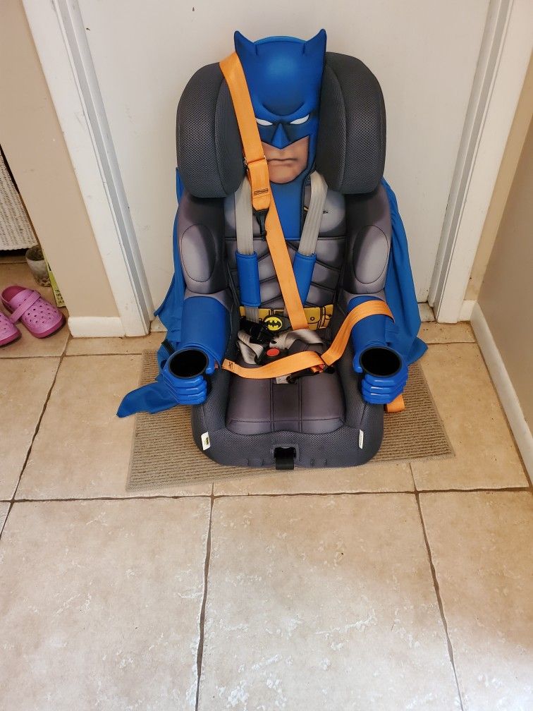 Child's Batman Car Seat Looks New