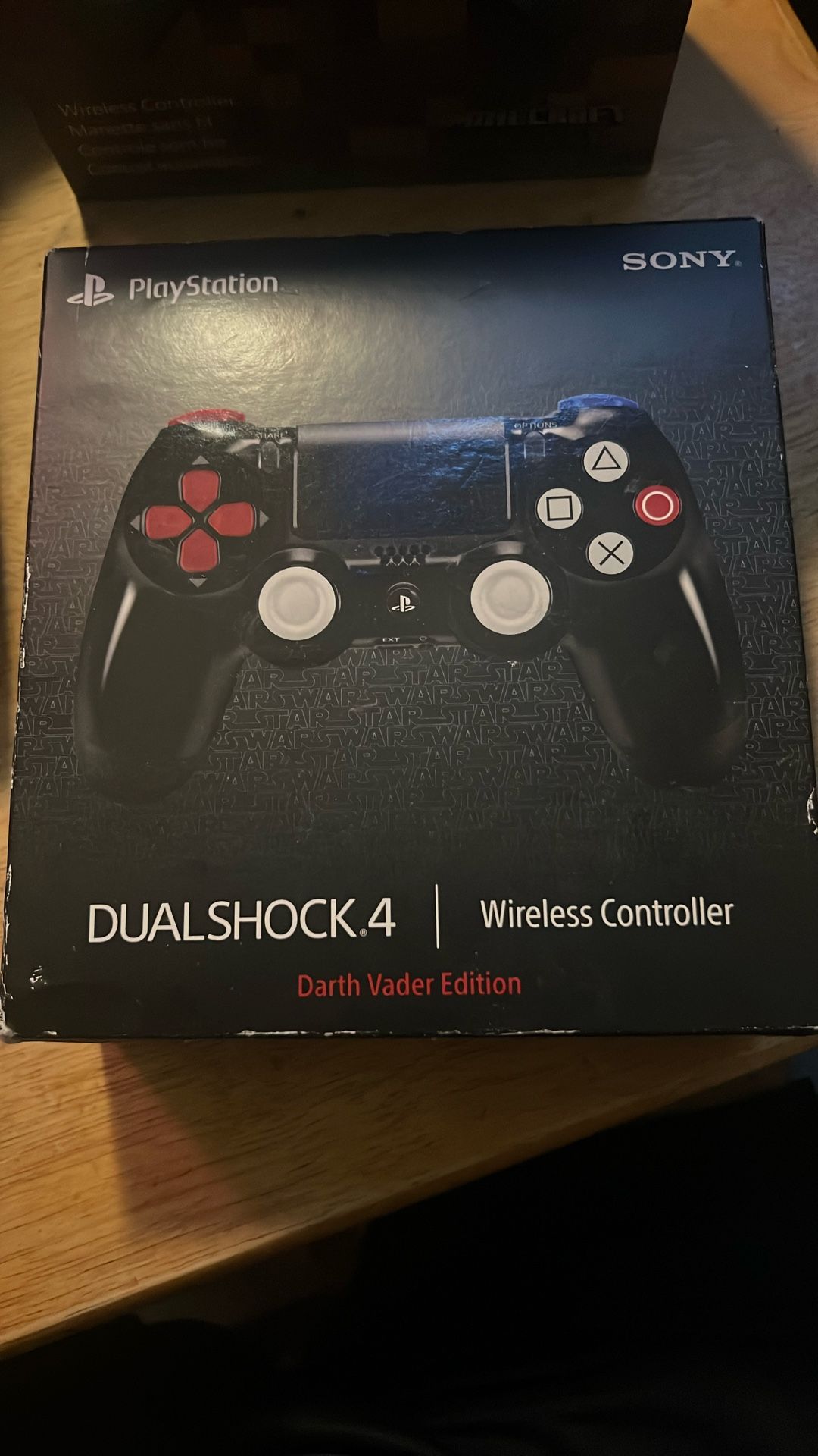 PlayStation DualShock 4 Wireless controller Darth Vader Edition