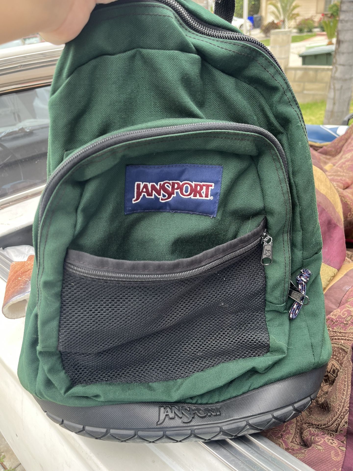 JANSPORT Backpack With Rubber Tire Bottom
