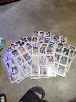 Basketball cards mint condition 30 sleeves of cards