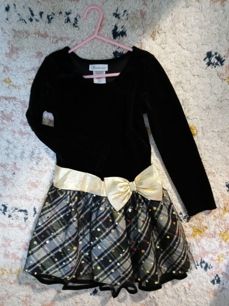 Sparkle Christmas Winter Velvet dress