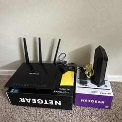 Netgear Router and Modem