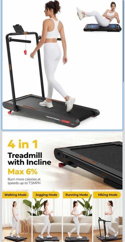New electric treadmill just took out of the box