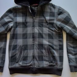 Tony Hawk Sherpa Lined Zip-Up Hoodie 