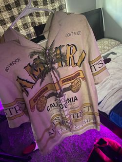 AMIRI Arts District Silk Camp Shirt – Size L – Retail $890+