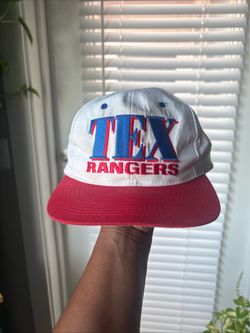 Vintage TEX Rangers 90s White Hat