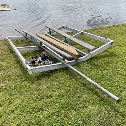 Complete Boat Hoist Kit w/ Aluminum Cradle