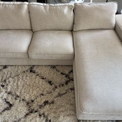 Move Out Sale - L-Shape Convertible Sofa with Storage Chaise