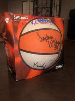 WNBA NY Liberty 4 Autographs Basketball