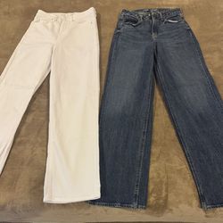 New Wide Leg Jeans-Sz 6 Tall