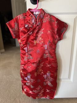 Girls Size 12 Chinese Dress 旗袍
