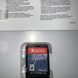 Resident Evil 4 for Nintendo Switch